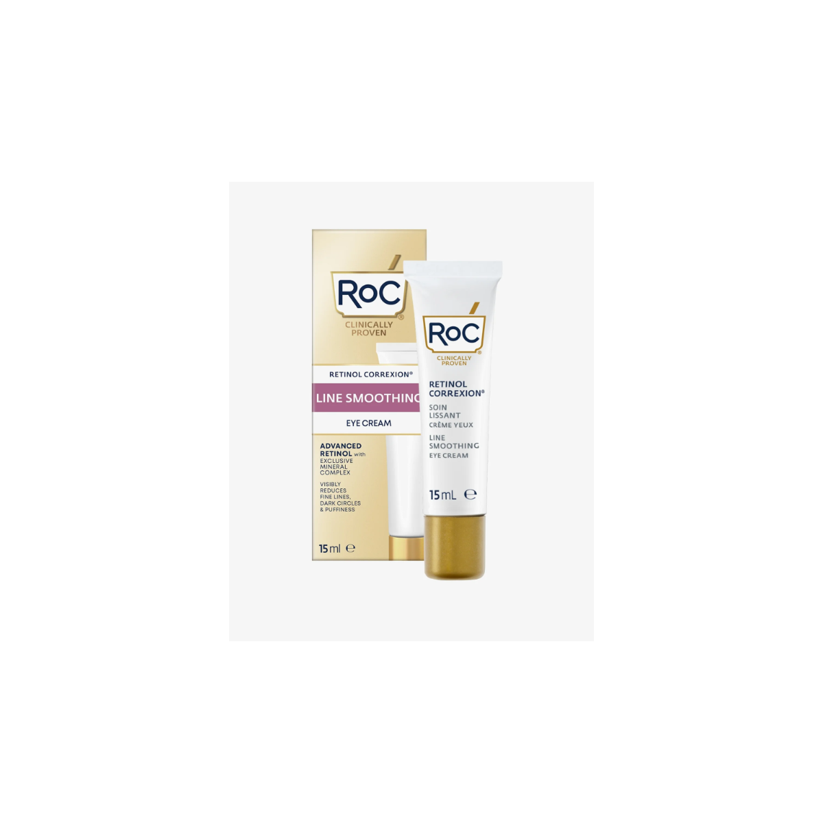 ROC LINE SMOOTHING CONTORNO OJOS 15ML