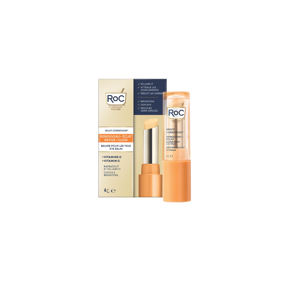 ROC REVIVE + GLOW BALSAMO OJOS 4G