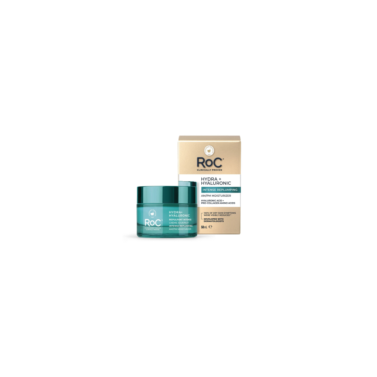 ROC HYDRA + HYALURONICO DIA/NOCHE 50ML