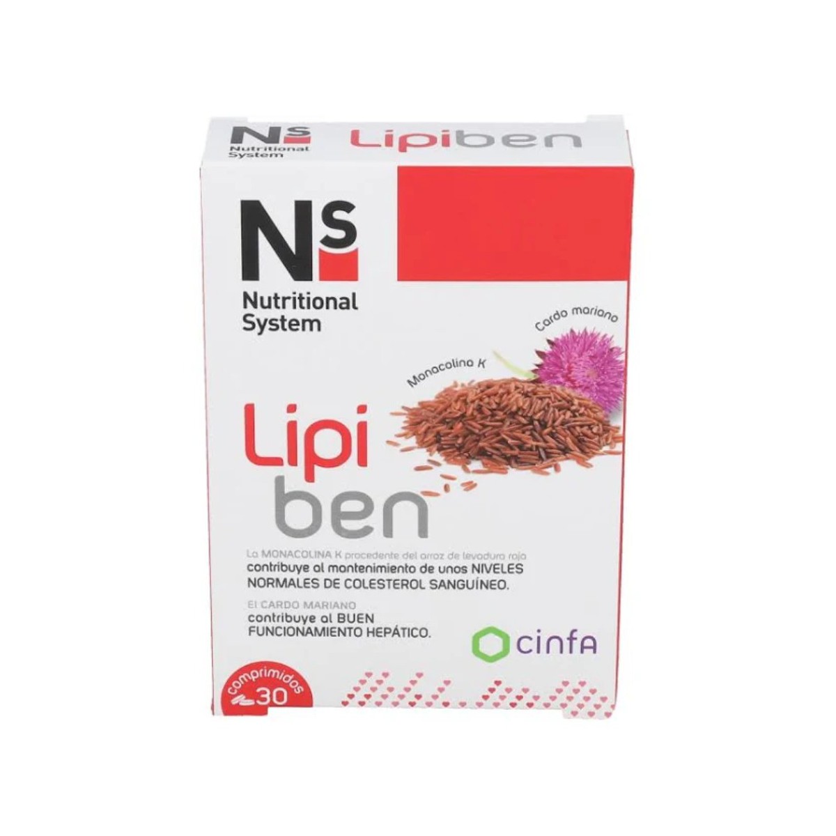 ns-lipiben-30-comprimidos
