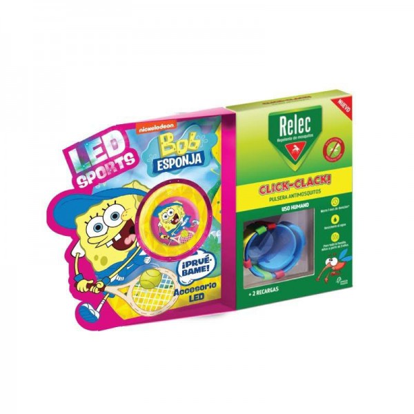 relec-pulsera-antimosquitos-bob-esponja-tenis